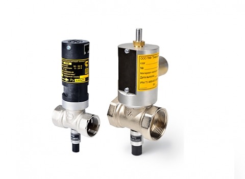 Клапаны запорные электромагнитные газовые типа КЗЭГ (муф.)